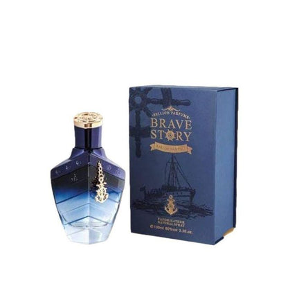 Brave Story Blue Perfume for Men by Sellion – 100 ml, Upto 50% Off (Free Home Delivery)