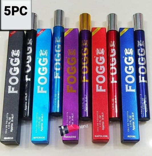 Pack of 5 Long Lasting FOGG Fragrance, 50 % Off ( Free Home Delivery)
